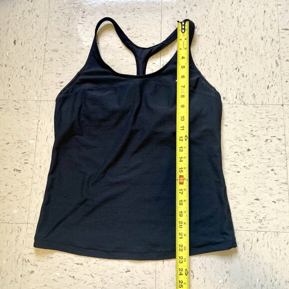 Nike Tank Top Women’s large Racerback Dri Fit Built in Bra Athletic Gym Workout - Picture 8 of 8